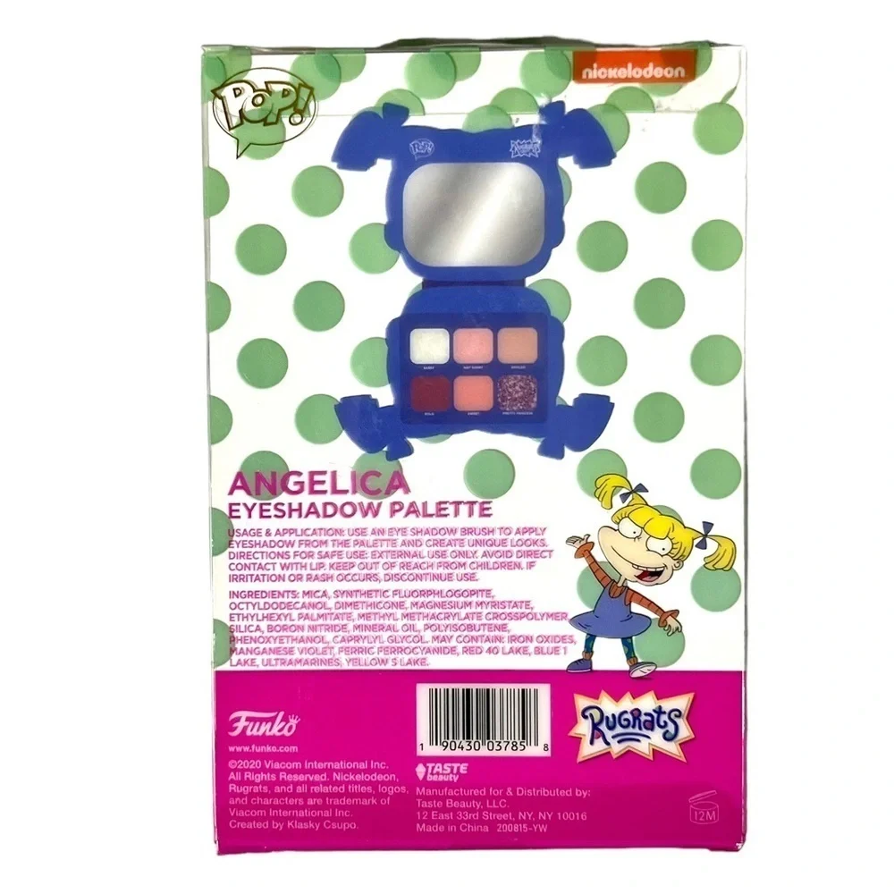 Taste Beauty Nickelodeon Rugrats Angelica Eyeshadow Palette New